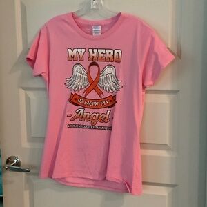 Kidney Cancer Awareness T Shirt Pink